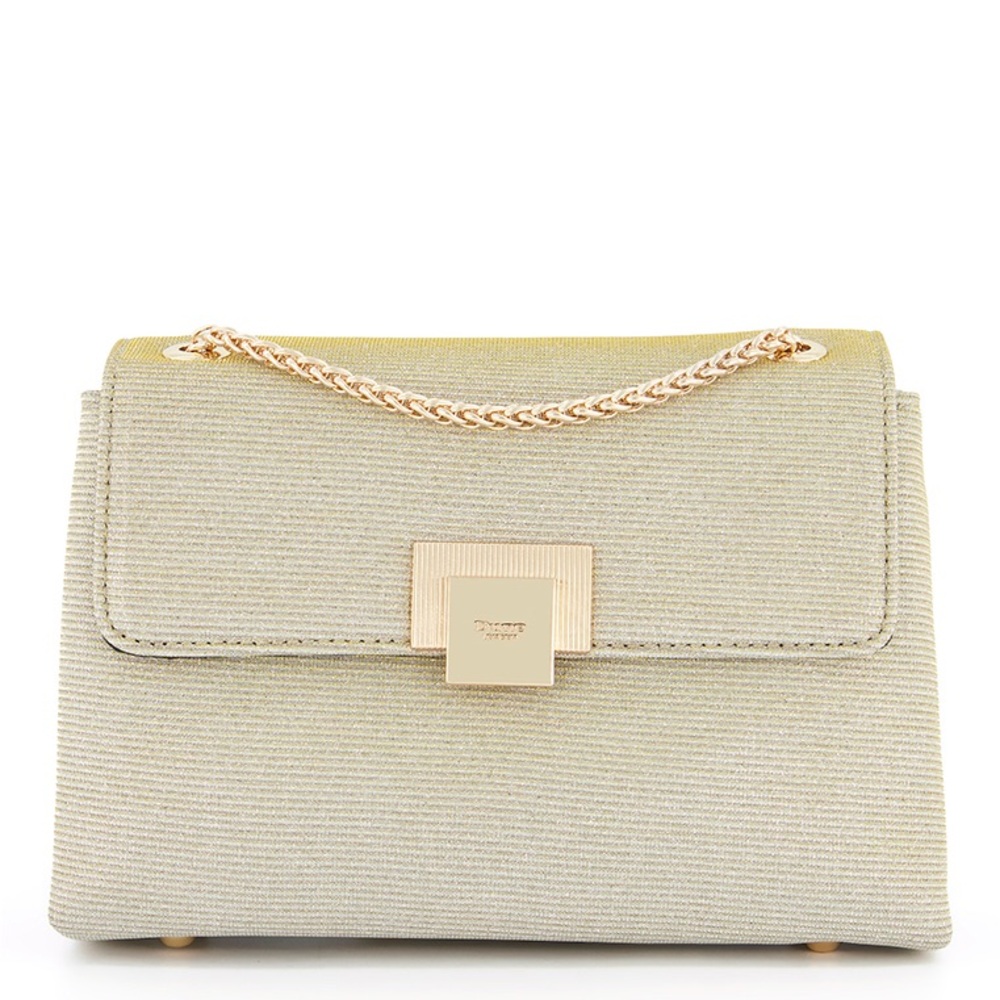 Dune London Silver Shoulder Bag